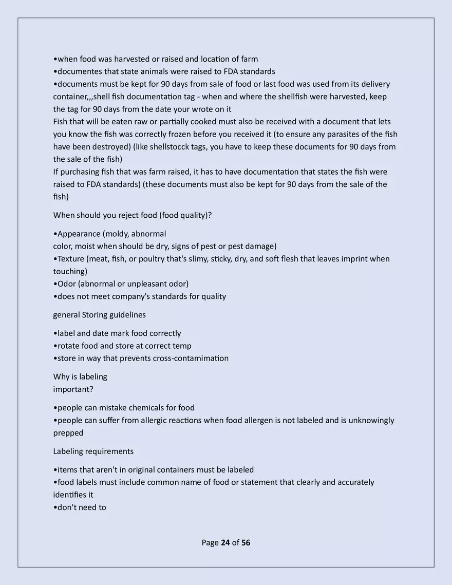 Serusafe Manager Exam 2025 - Page 17