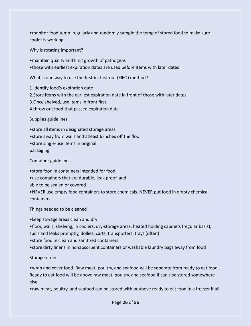 Serusafe Manager Exam 2025 - Page 19