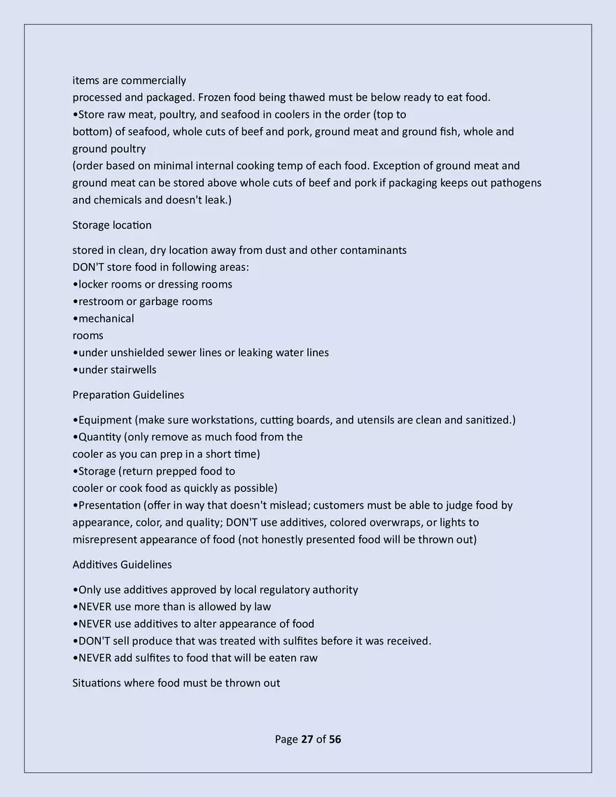 Serusafe Manager Exam 2025 - Page 20