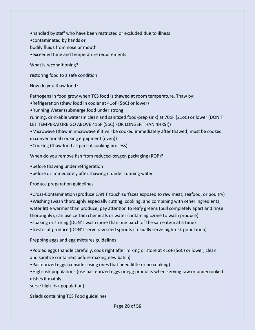 Serusafe Manager Exam 2025 - Page 21