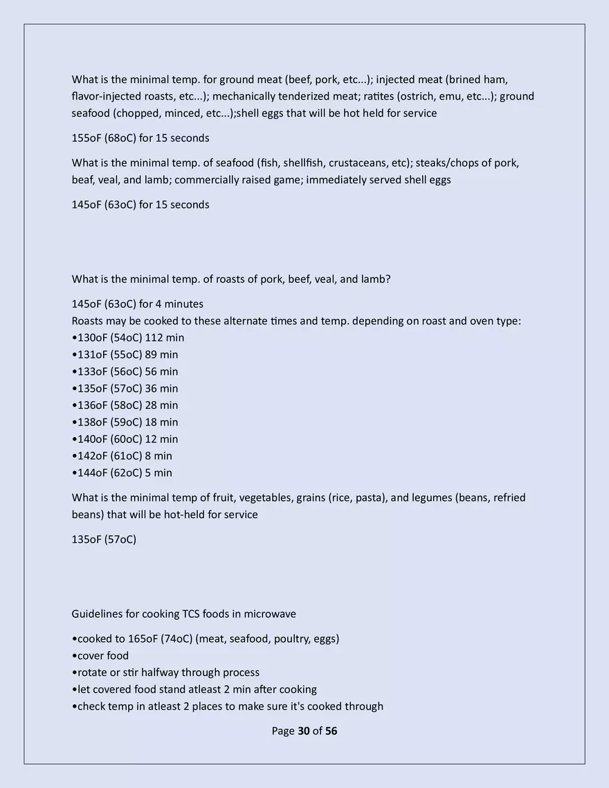 Serusafe Manager Exam 2025 - Page 23