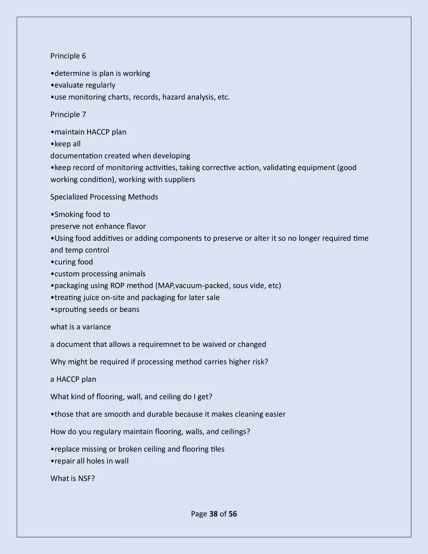 Serusafe Manager Exam 2025 - Page 32
