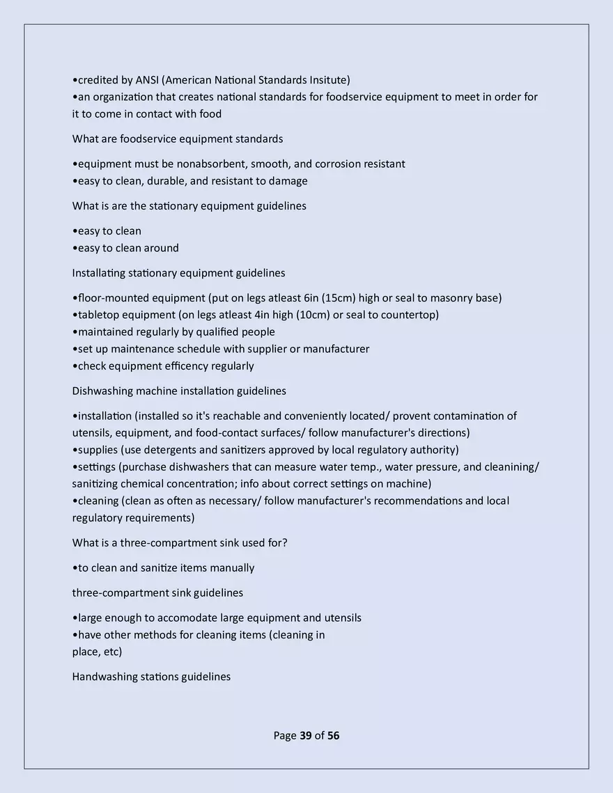 Serusafe Manager Exam 2025 - Page 33