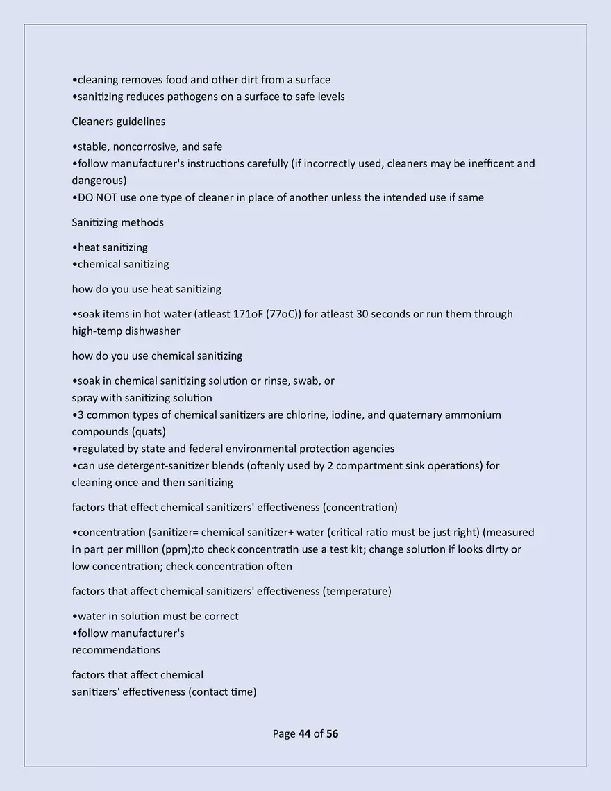 Serusafe Manager Exam 2025 - Page 39