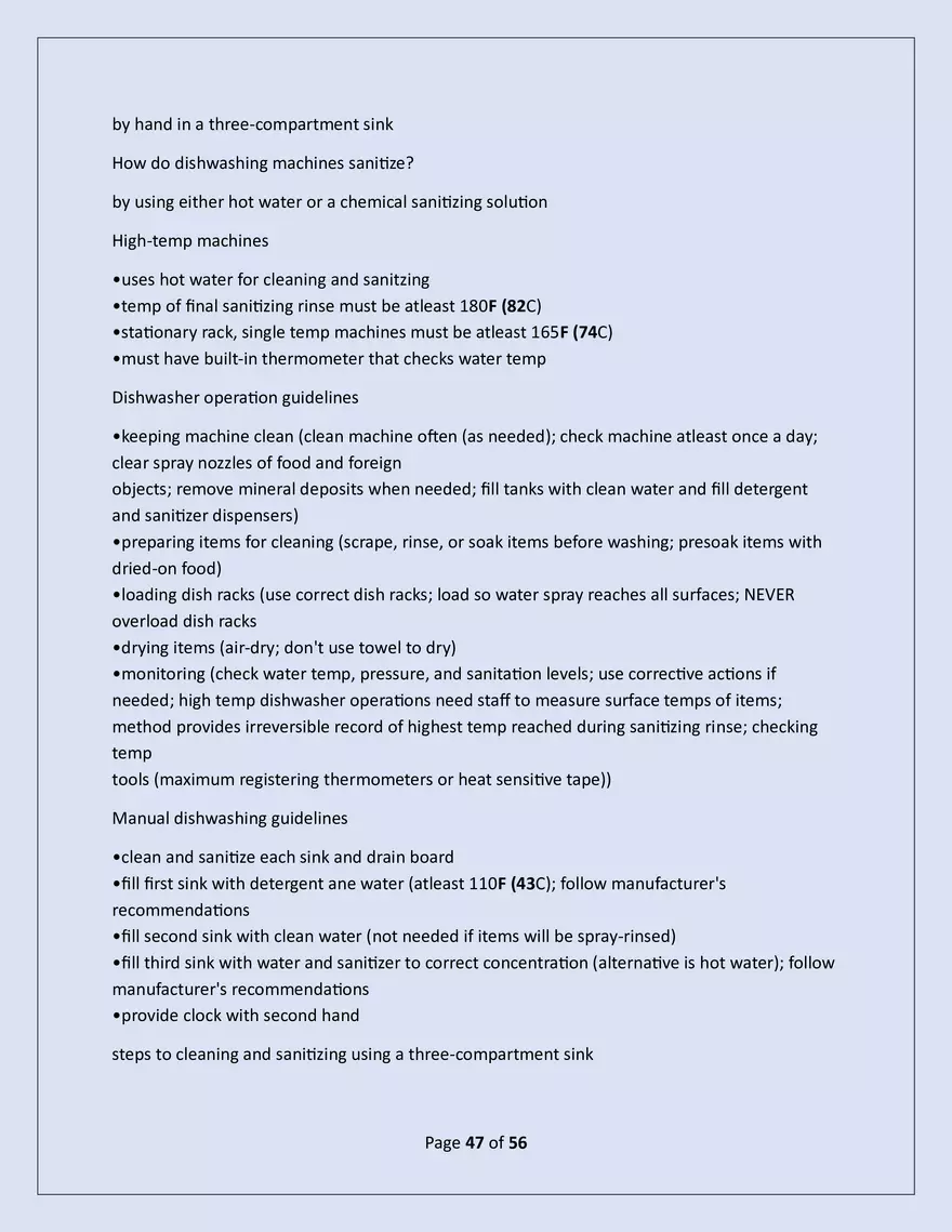 Serusafe Manager Exam 2025 - Page 42