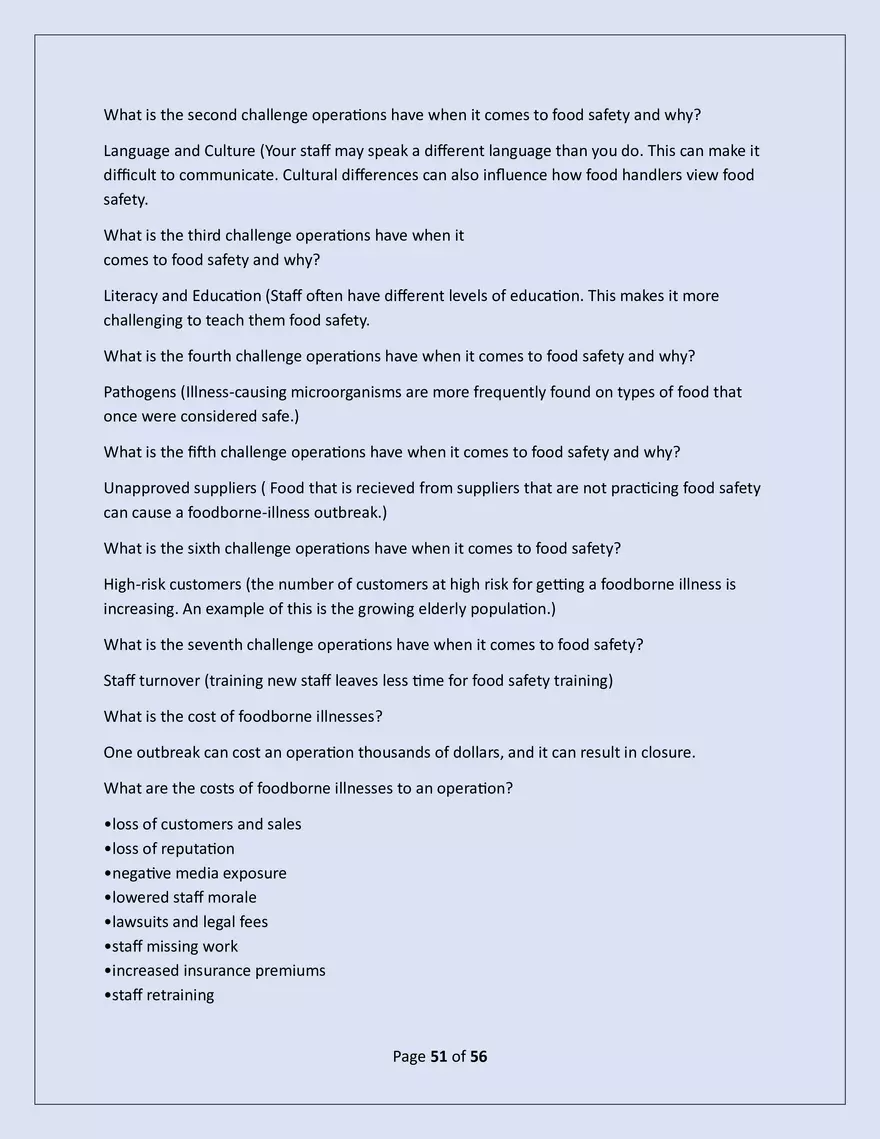 Serusafe Manager Exam 2025 - Page 47