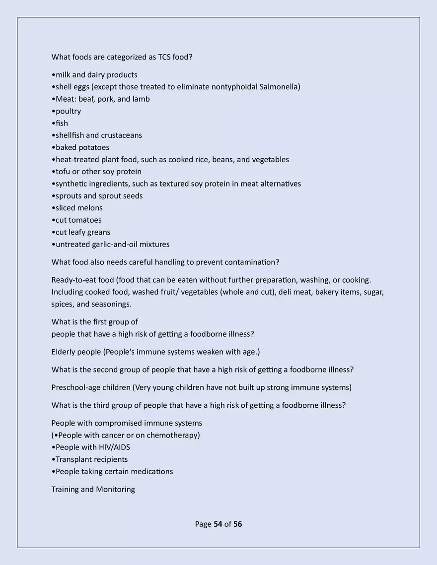 Serusafe Manager Exam 2025 - Page 50