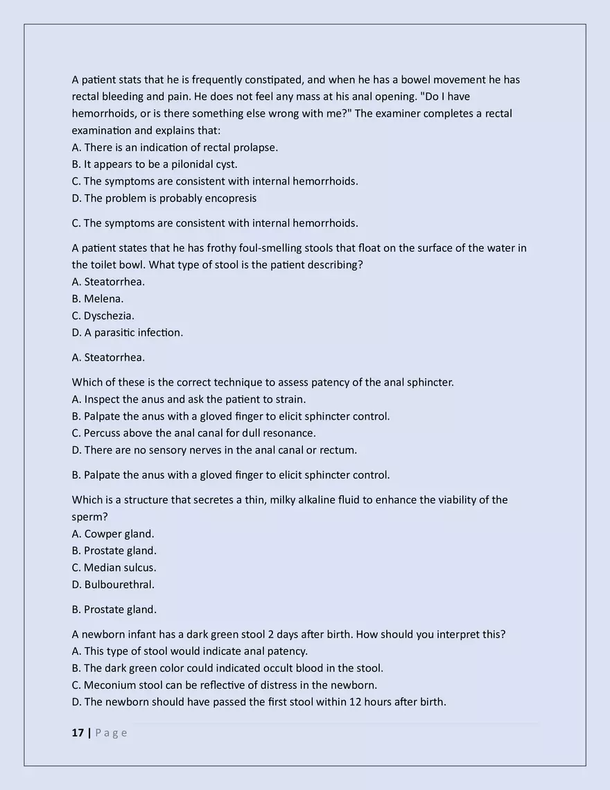 Nsg 3160 Exam 4 2025 - Page 9