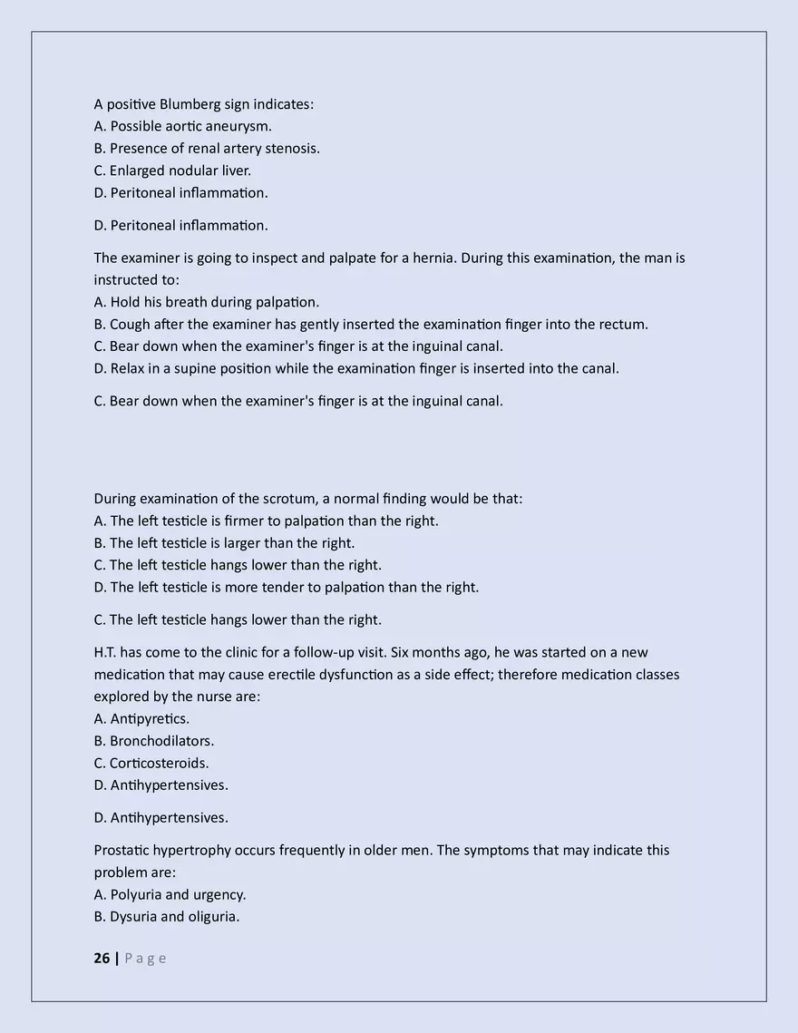 Nsg 3160 Exam 4 2025 - Page 19