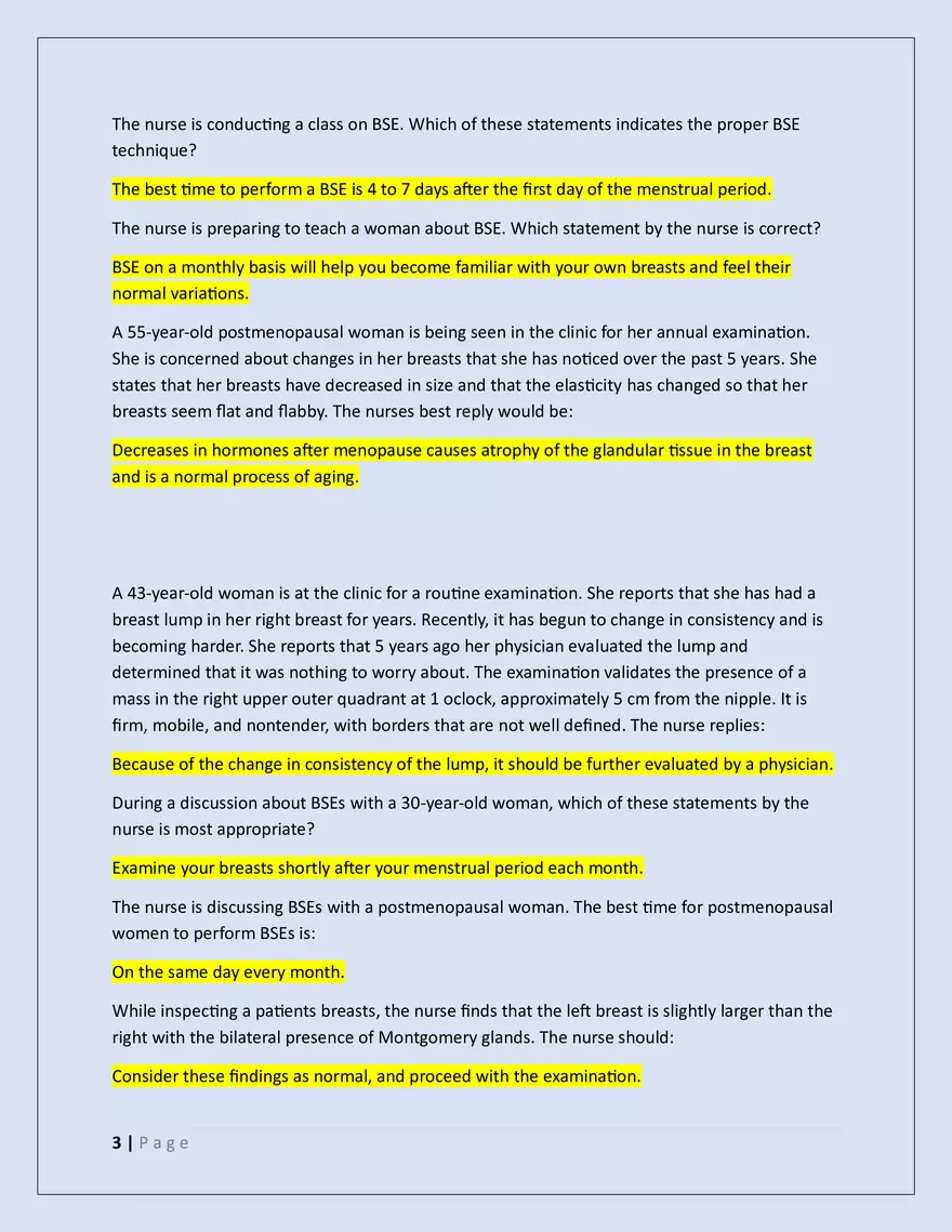 Nsg 3160 Exam 3 2025 - Page 13