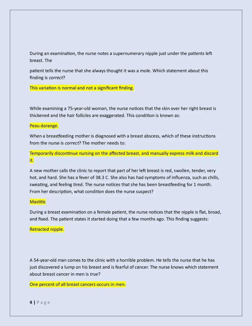 Nsg 3160 Exam 3 2025 - Page 24