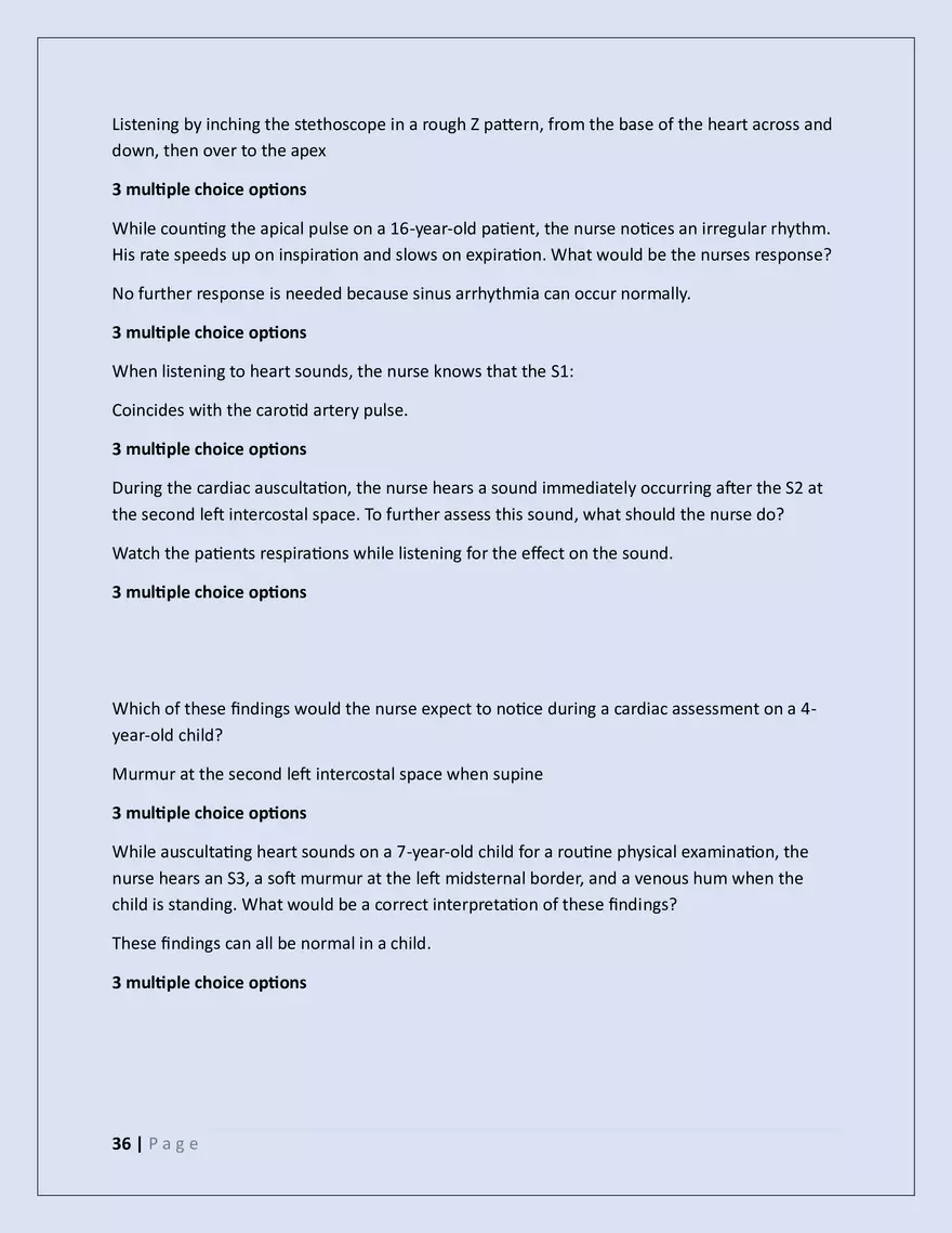 Nsg 3160 Exam 3 2025 - Page 30