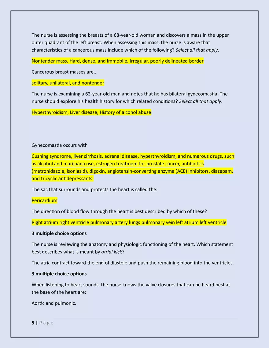 Nsg 3160 Exam 3 2025 - Page 35