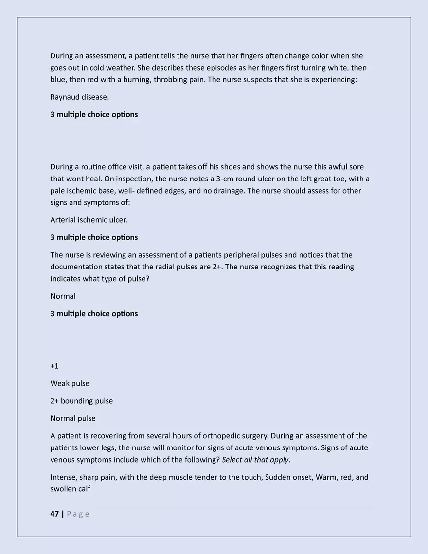 Nsg 3160 Exam 3 2025 - Page 42