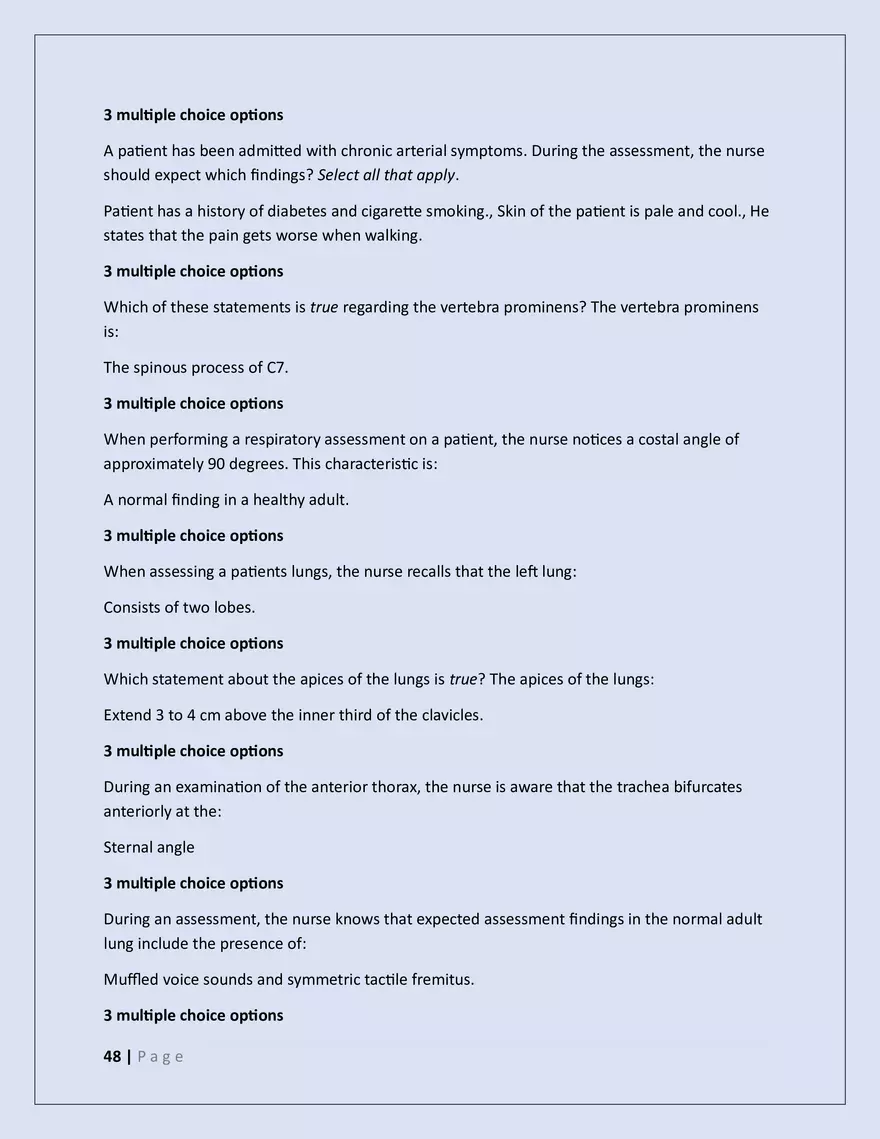 Nsg 3160 Exam 3 2025 - Page 43