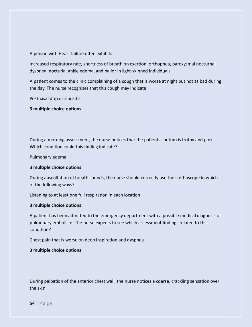 Nsg 3160 Exam 3 2025 - Page 50