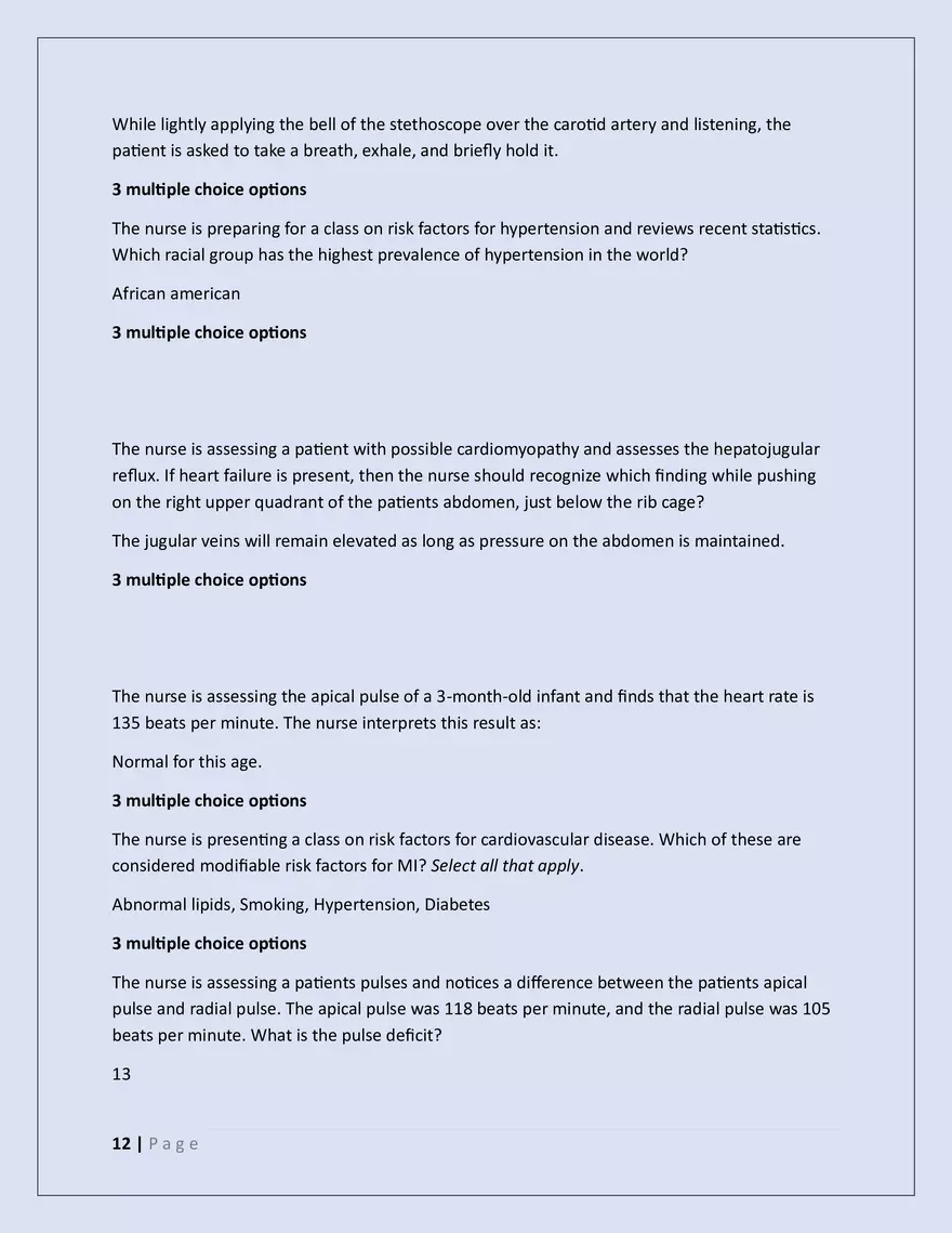 Nsg 3160 Exam 3 2025 - Page 4