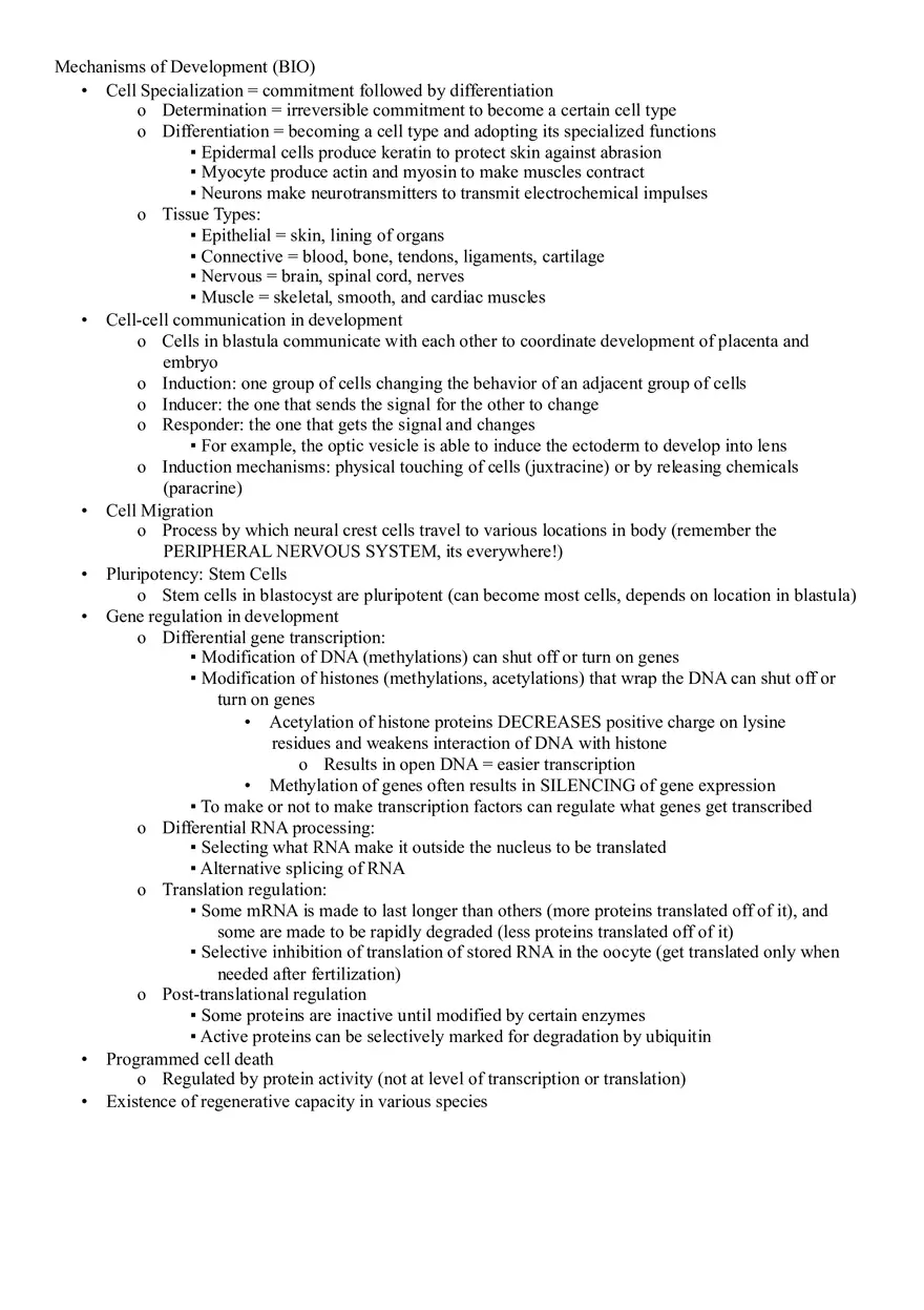Processes of Cell Division - Page 5