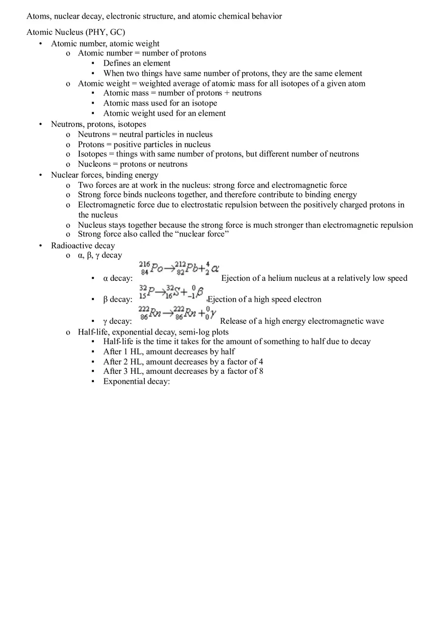 Atoms Nuclear Decay - Page 1
