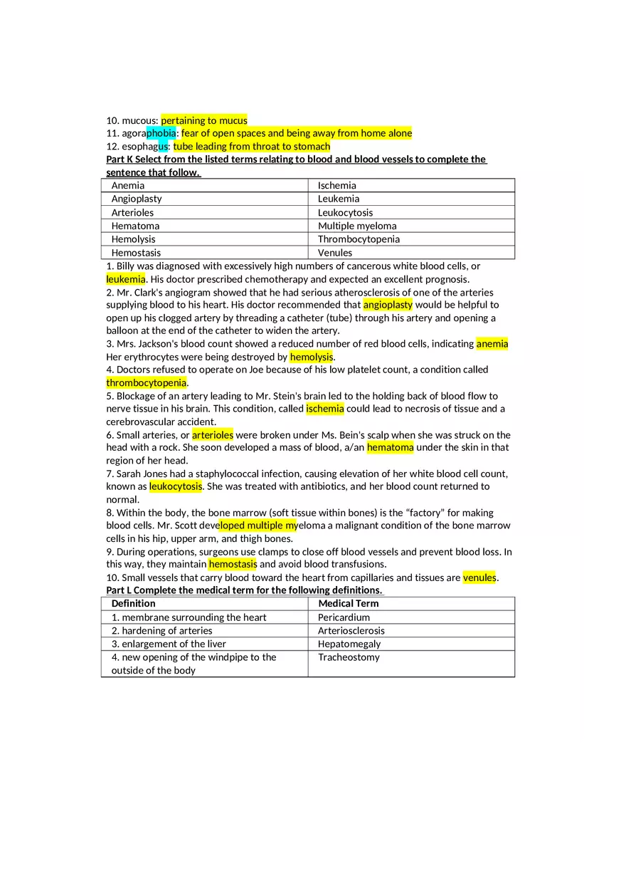 Give the Meanings for the Following SufÏxes Exercises and Terminology - Page 5