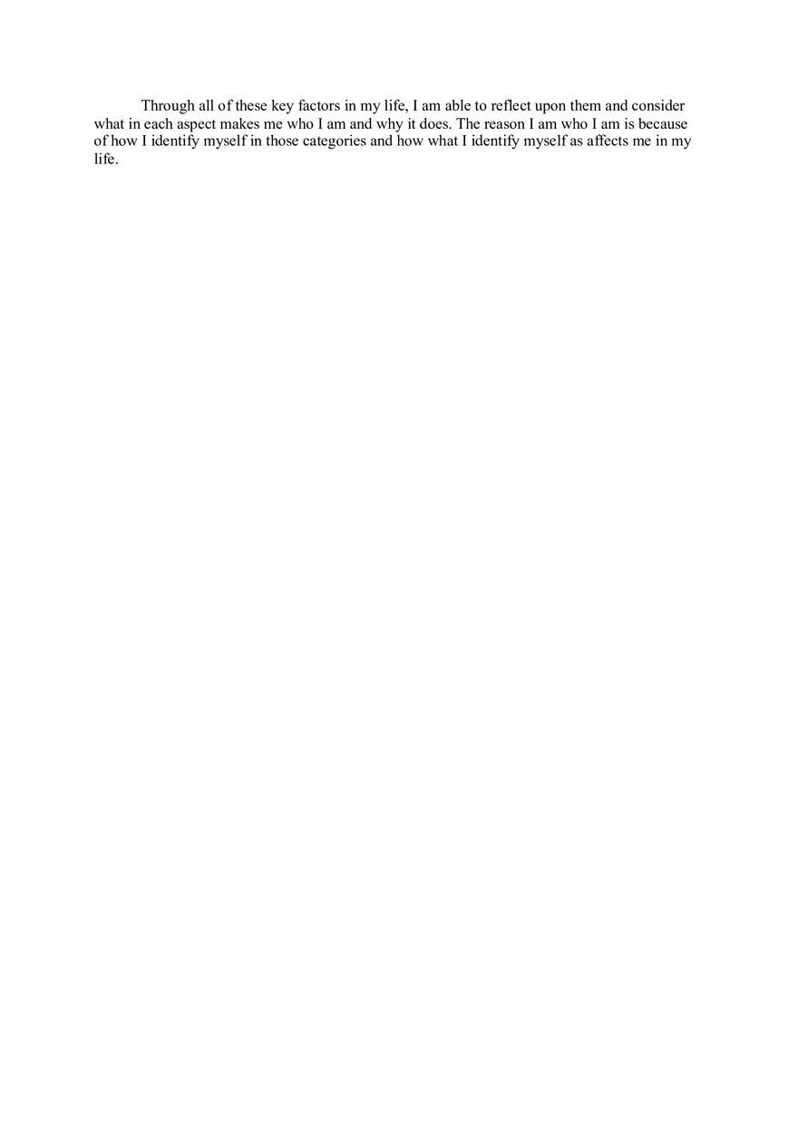 Essay How Do I Identify Myself And Why - Page 2