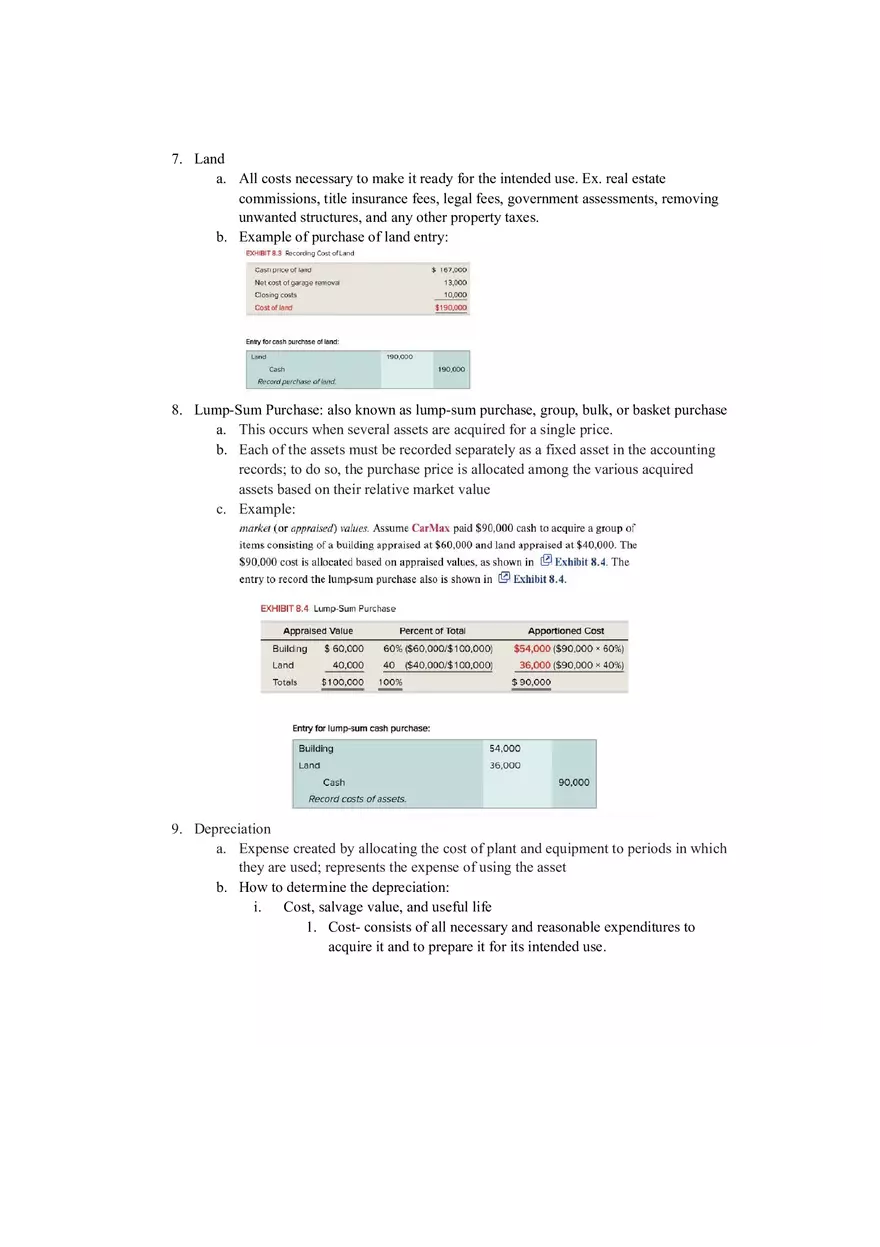 Principles of Accounting For Long-term Assets - Page 2