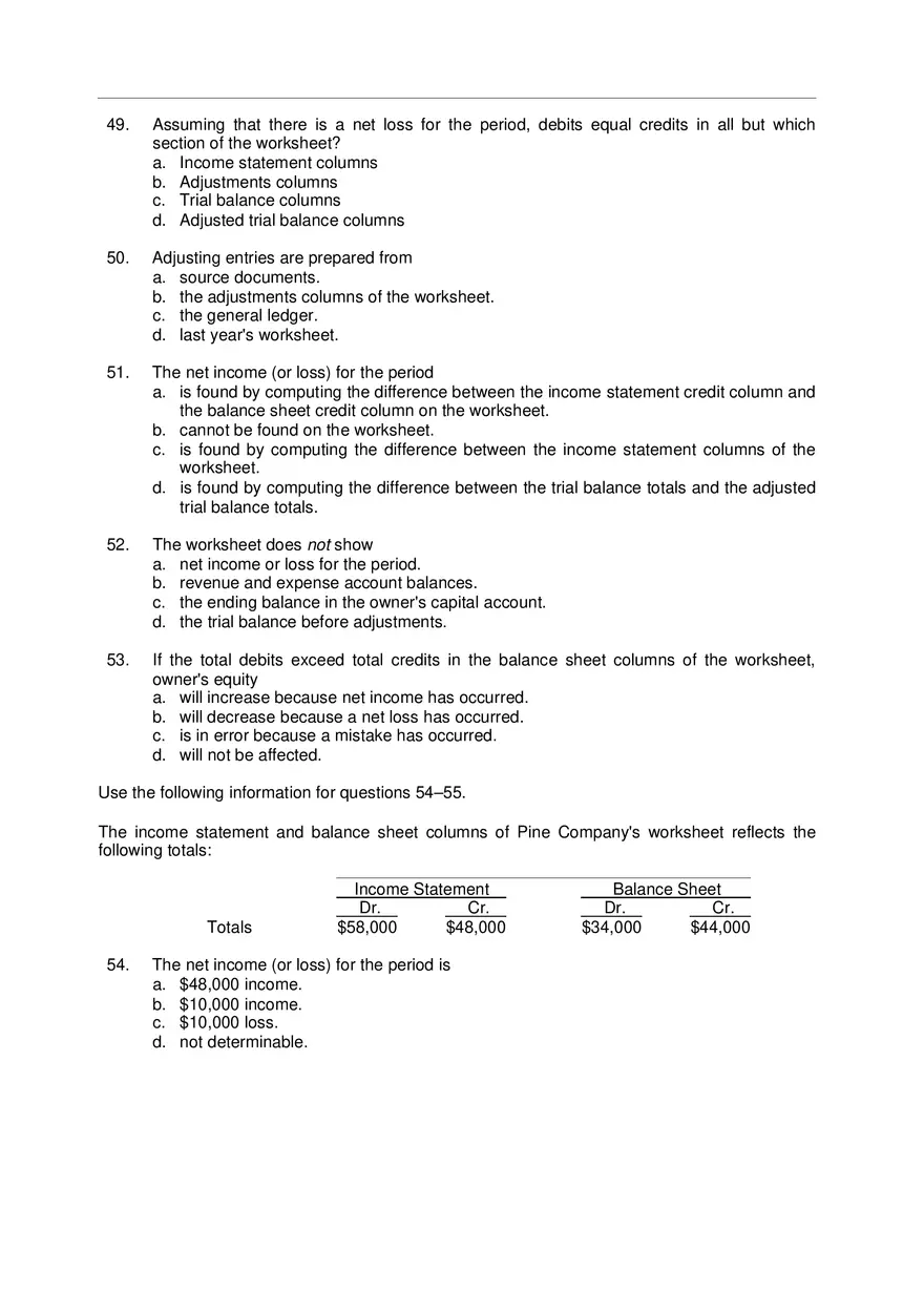 Chapter 4 Test Bank for Principles of Accounting Part 1 - Page 8