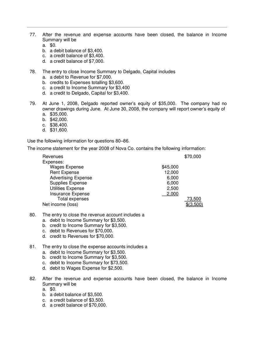 Chapter 4 Test Bank for Principles of Accounting Part 2 - Page 2