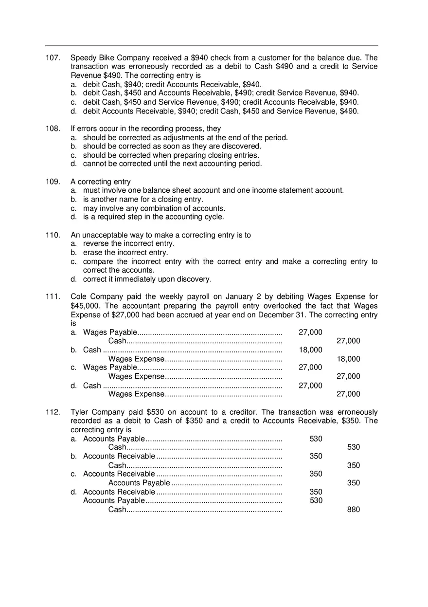 Chapter 4 Test Bank for Principles of Accounting Part 2 - Page 6