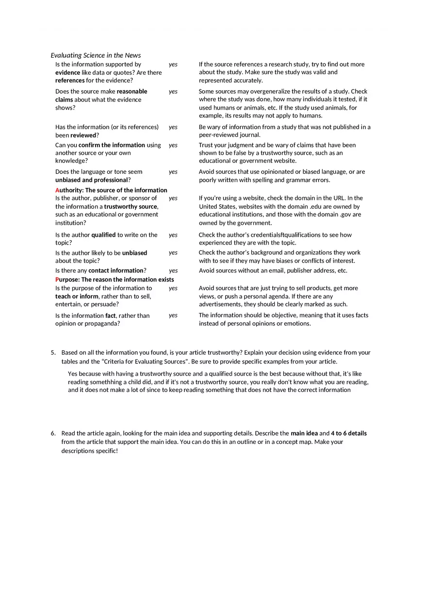 Evaluating Science in the News - Page 3