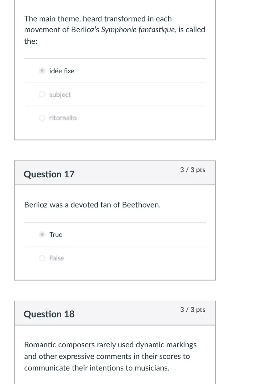Music Appreciation Midterm Answer Key - Page 9