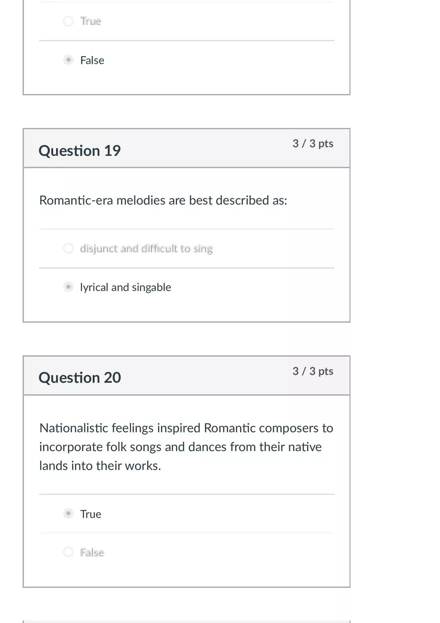 Music Appreciation Midterm Answer Key - Page 10