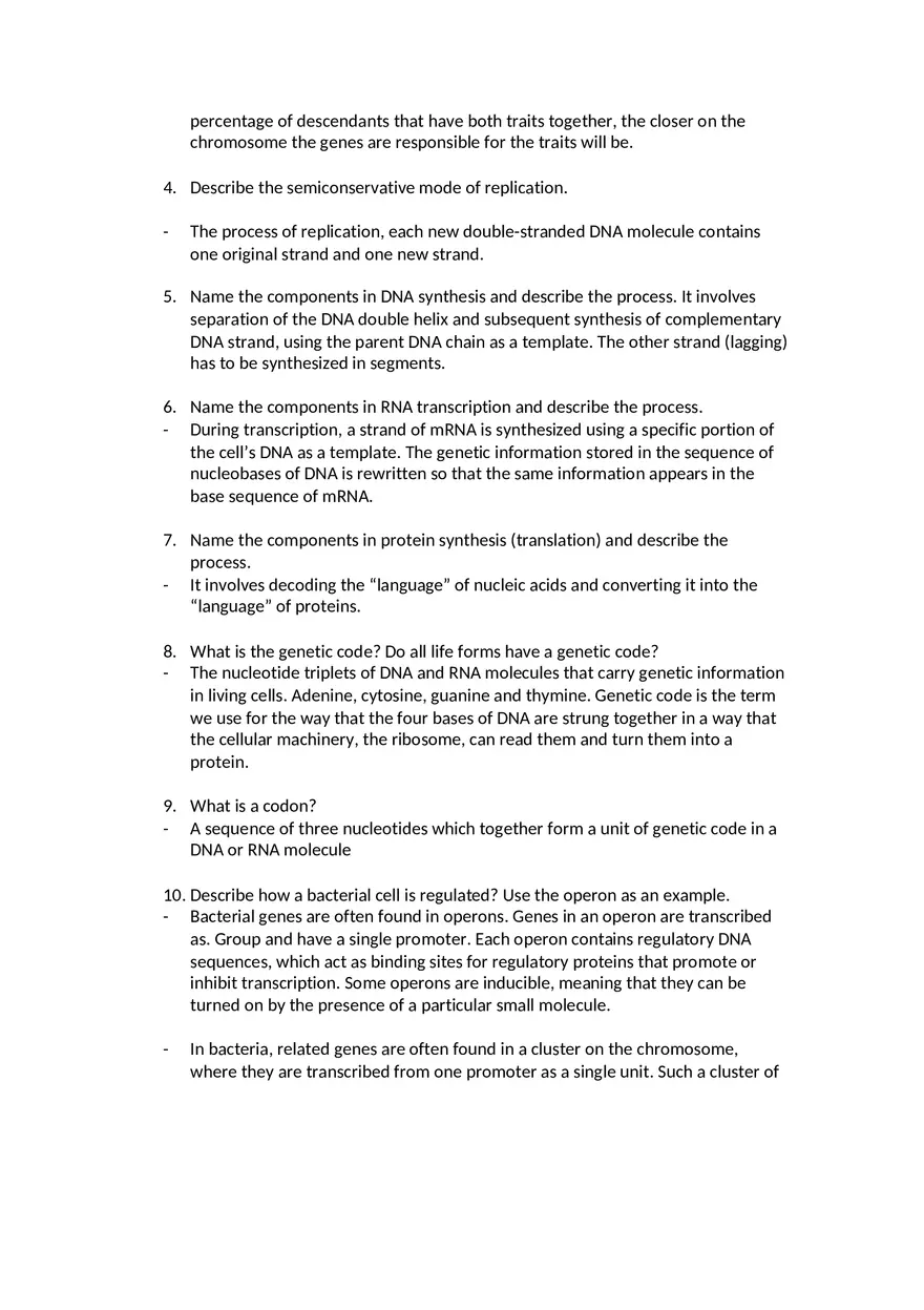 Microbiology Exam 2 Study Guide - Page 7