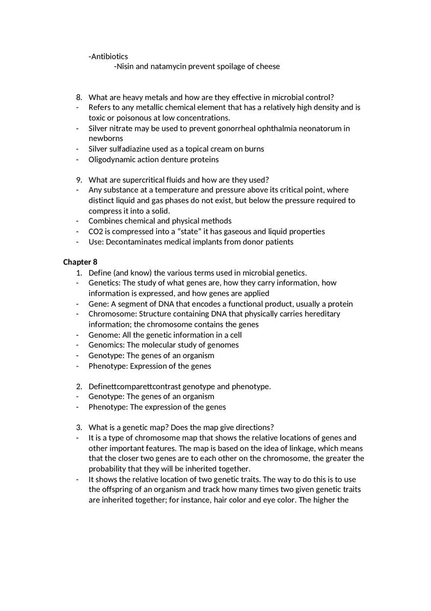 Microbiology Exam 2 Study Guide - Page 6