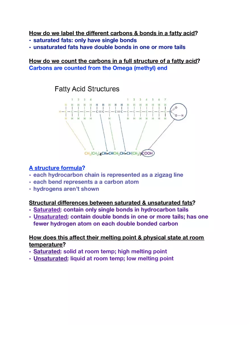 Amino Acids, Peptide Bonds and Protein Structure Study Guide 5 - Page 6
