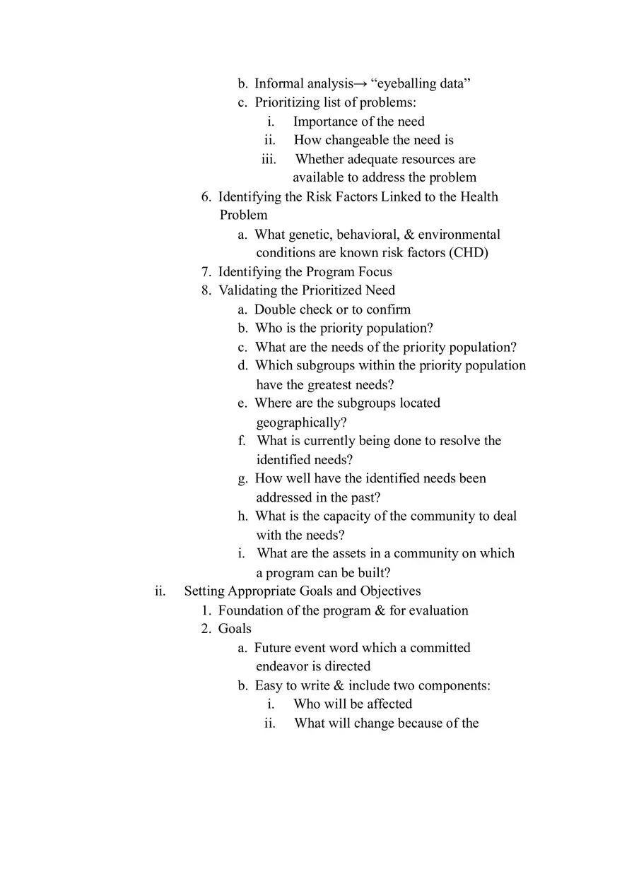 Community Organizing (Building & Health Promotion Programming) - Page 7