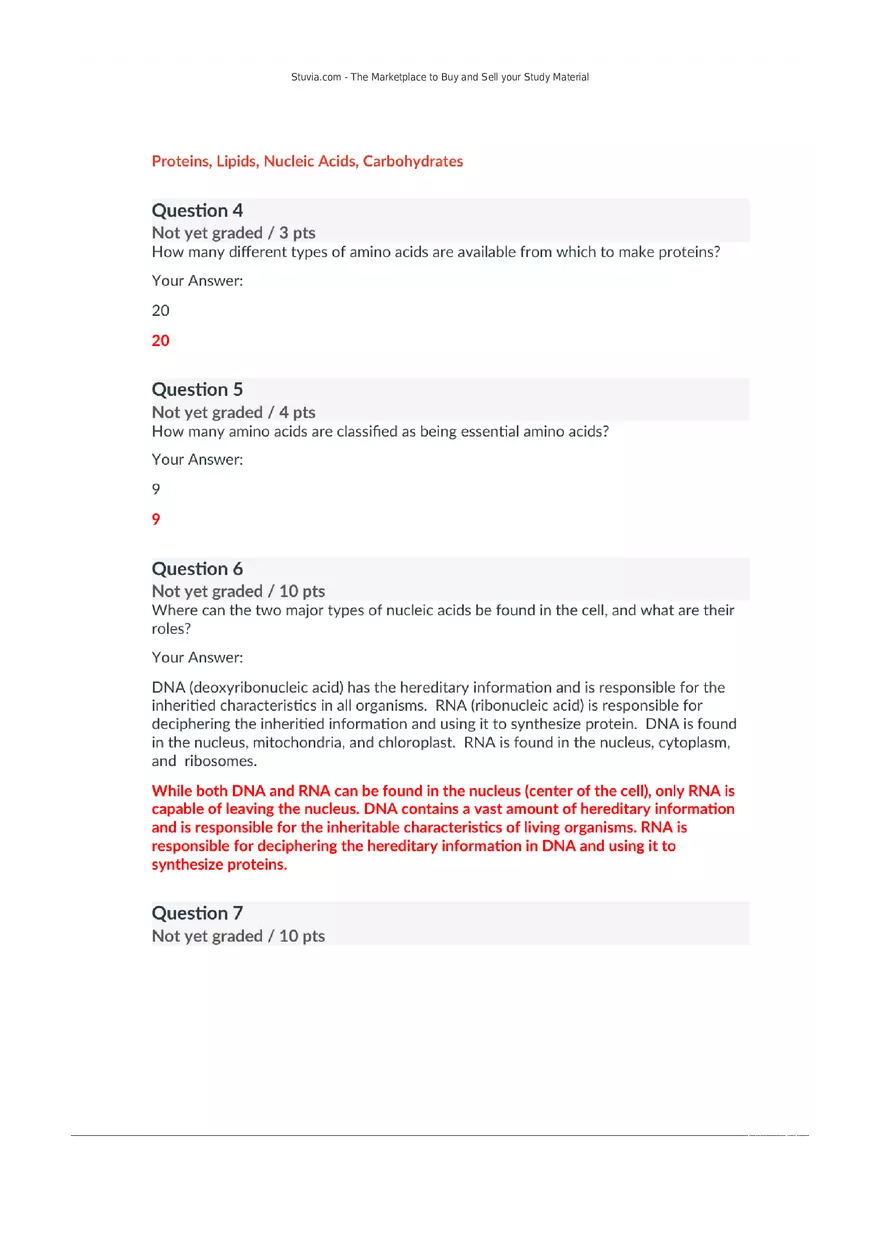 Essential Microbiology Full Exam 1 - Page 2