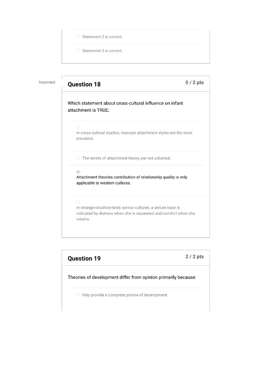 Quiz Foundations, Infancy to Early Childhood - Page 29