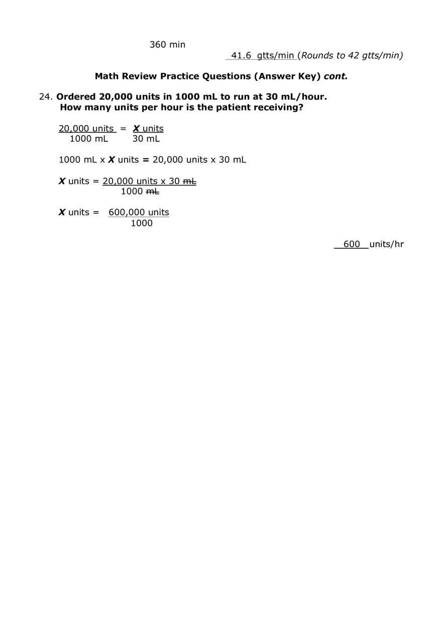 Metric System Calculations For Nursing Part 2 - Page 9