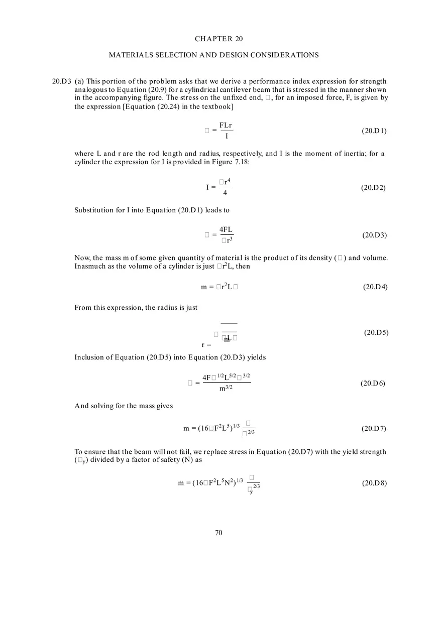 Fundamentals of Materials Science and Engineering Solutions Ch 17-20 - Page 11