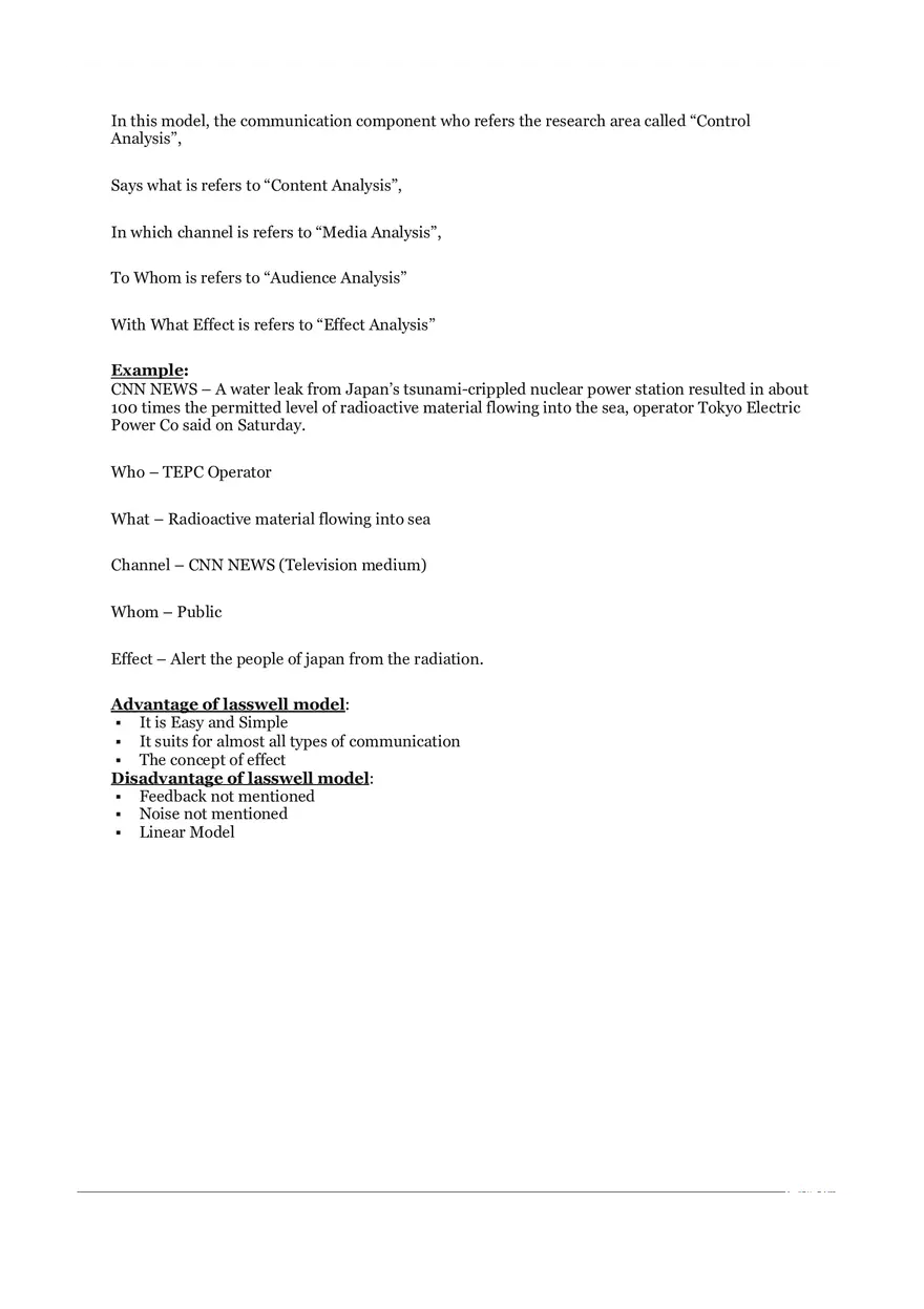 Basic Models of Communication - Page 7