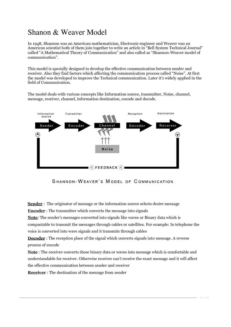 Basic Models of Communication - Page 8