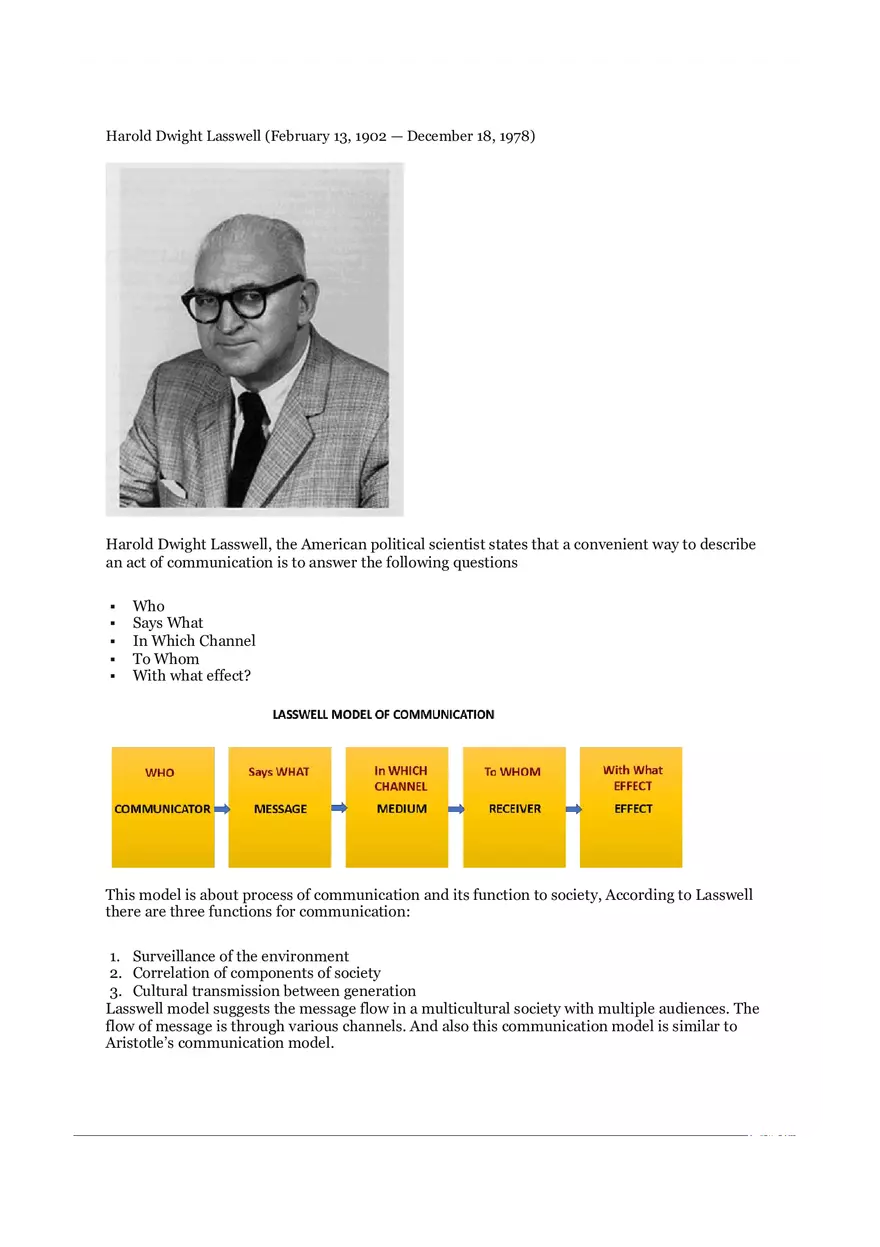 Basic Models of Communication - Page 6