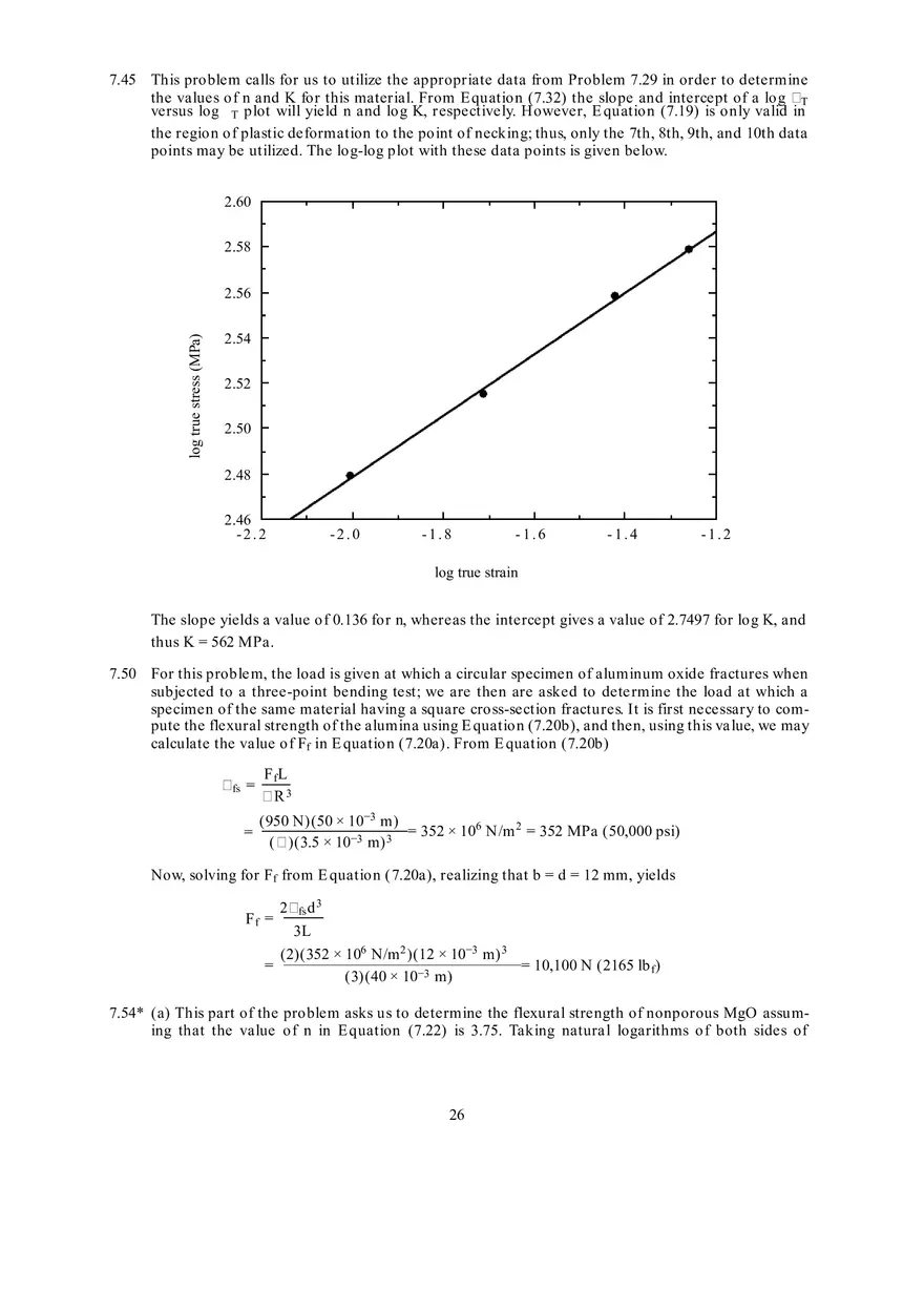 Fundamentals of Materials Science and Engineering Solutions Ch 7-8 - Page 5