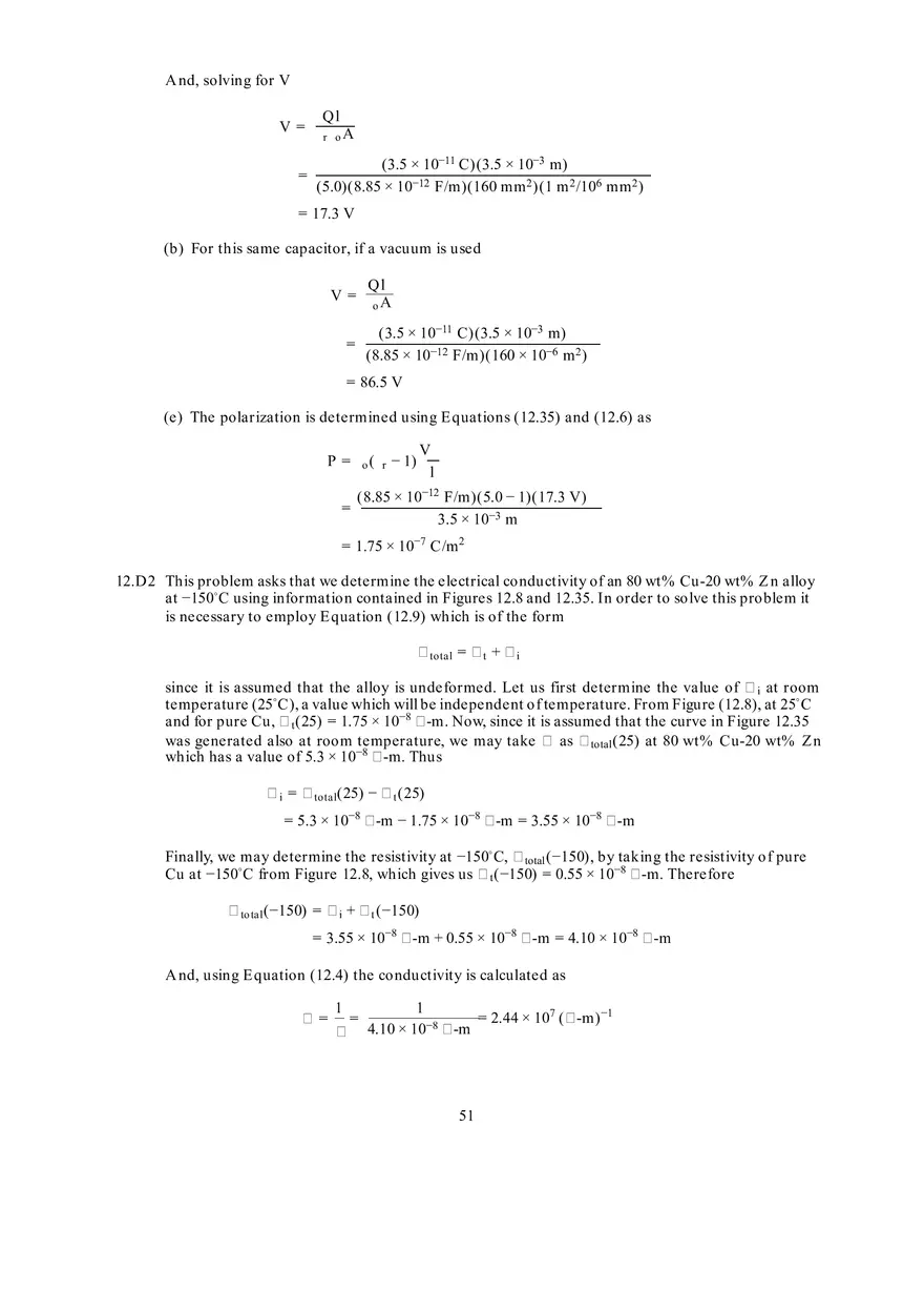Fundamentals of Materials Science and Engineering Solutions Ch 11-12 - Page 9