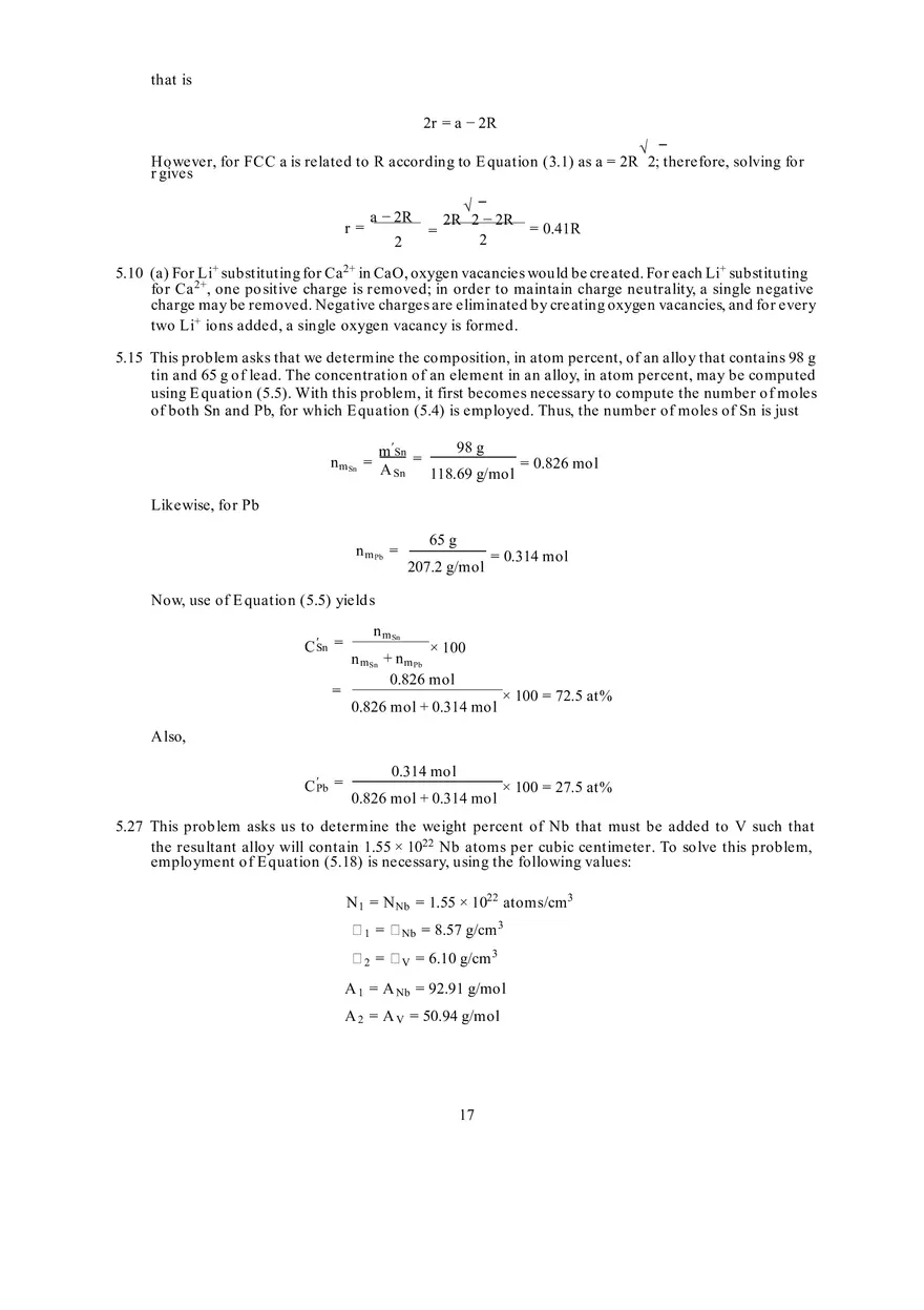 Fundamentals of Materials Science and Engineering Solutions Ch 4-6 - Page 8