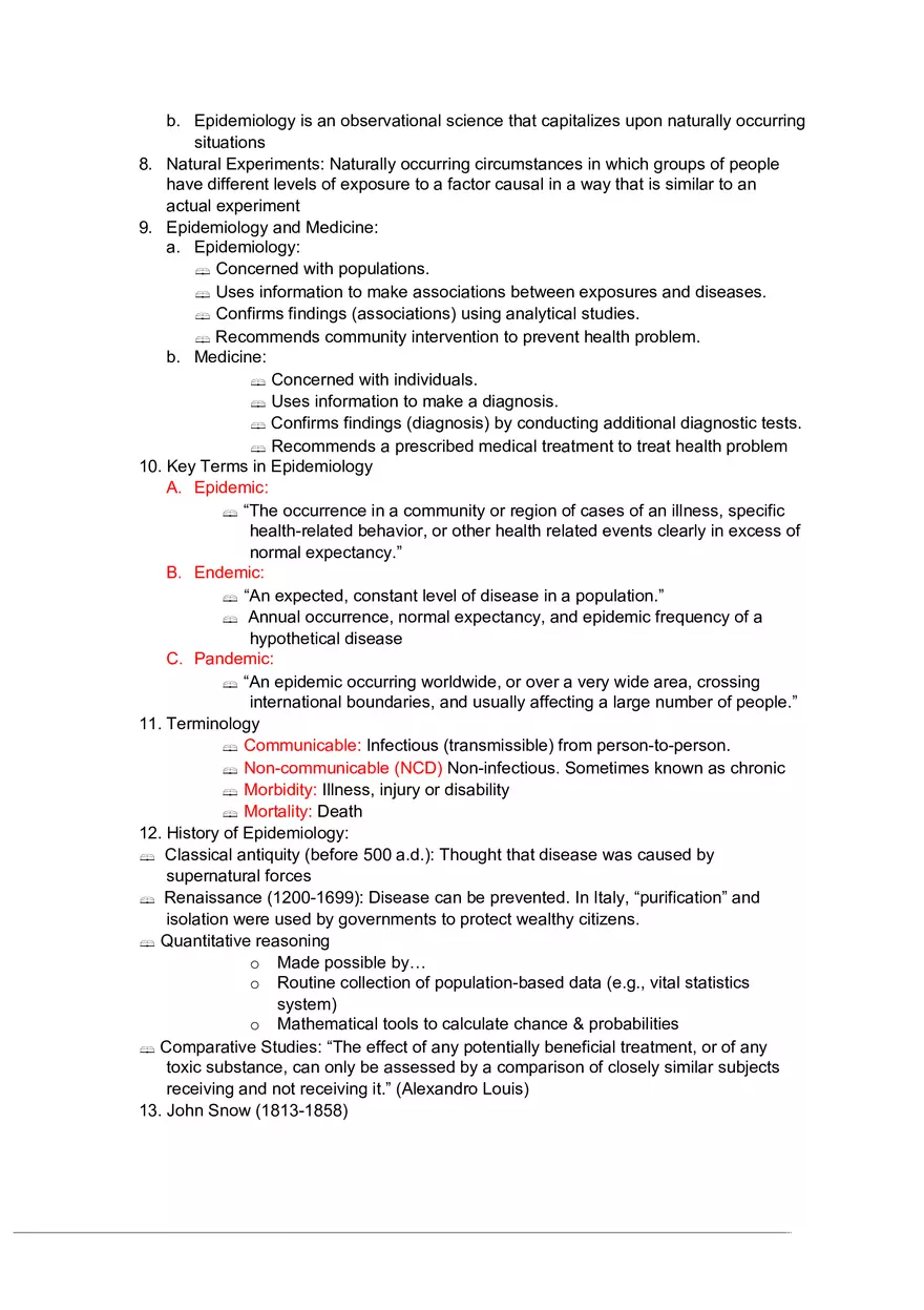 What is Epidemiology Part 1 - Page 2