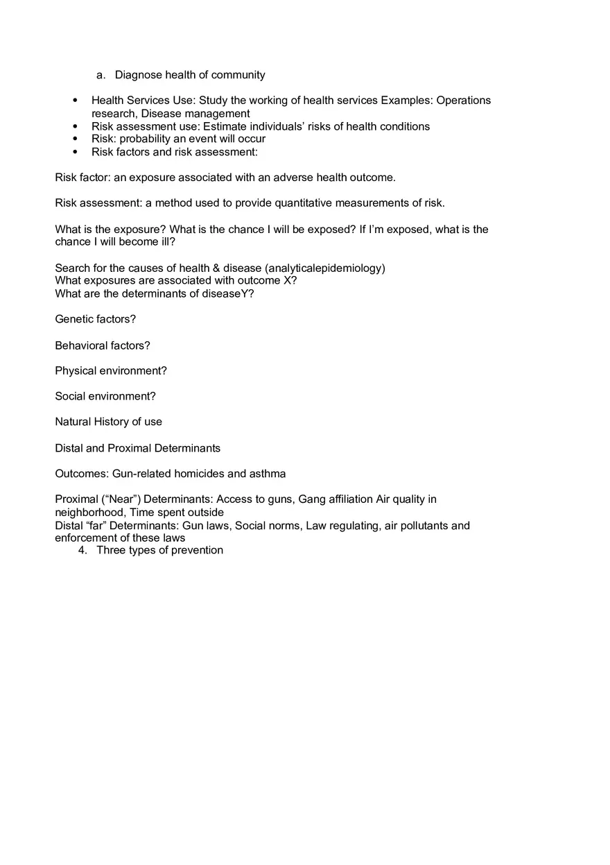 What is Epidemiology Part 1 - Page 5