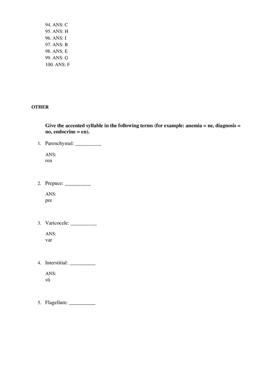Male Reproductive System - The Language of Medicine Pt2 - Page 7