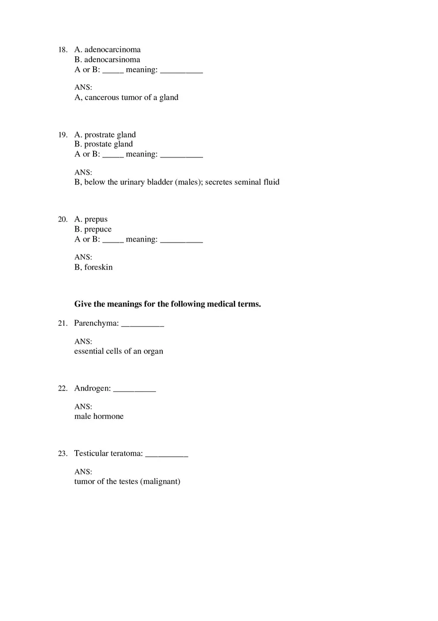 Male Reproductive System - The Language of Medicine Pt2 - Page 10